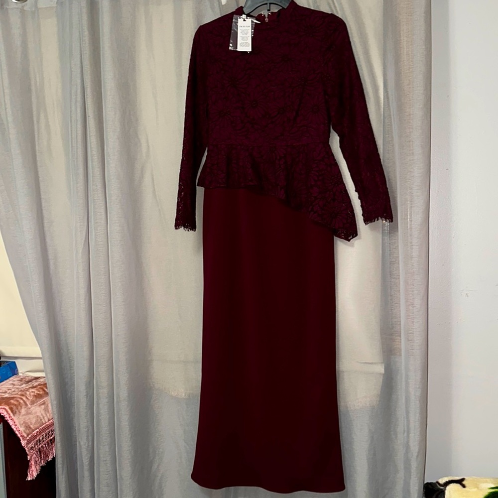 Peplum dress